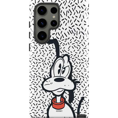 Disney Friends Pluto Confused Galaxy S23 Ultra Pro Case