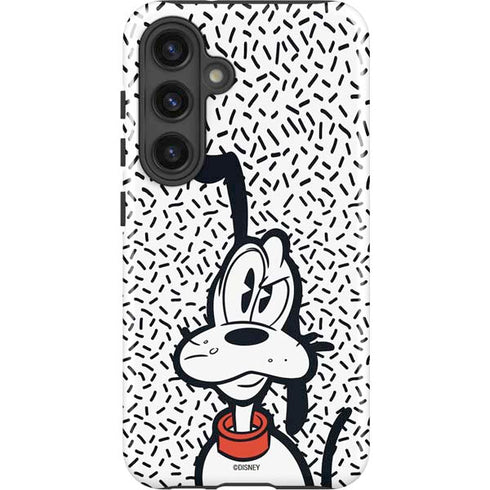 Disney Friends Pluto Confused Galaxy S25 Impact Case