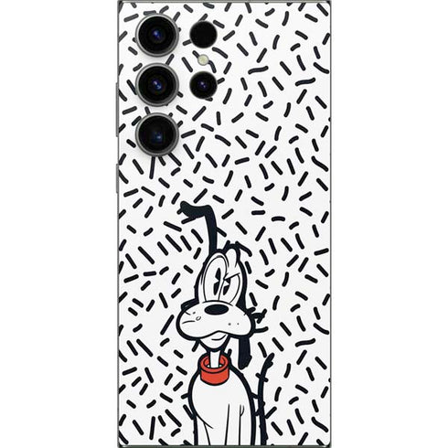 Disney Friends Pluto Confused Galaxy S25 Ultra Skin