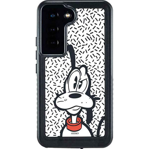Disney Friends Pluto Confused Galaxy S24 Waterproof Case