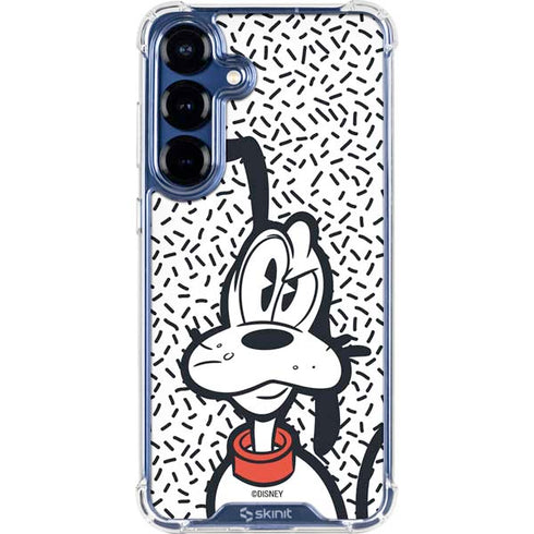 Disney Friends Pluto Confused Galaxy S25 Clear Case