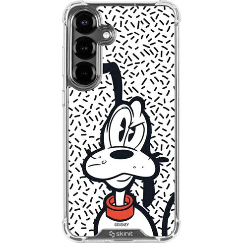 Disney Friends Pluto Confused Galaxy S26 Clear Case