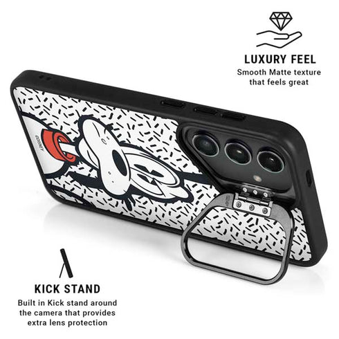 Disney Friends Pluto Confused Galaxy S26 Kickstand Case