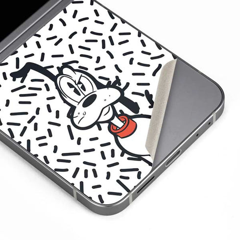 Disney Friends Pluto Confused Galaxy Z Flip6 Skin