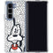 Disney Friends Pluto Confused Galaxy Z Fold5 5G Clear Case