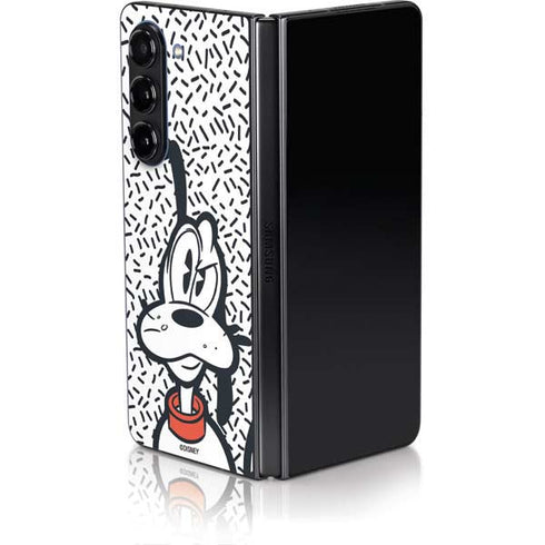 Disney Friends Pluto Confused Galaxy Z Fold5 5G Skin
