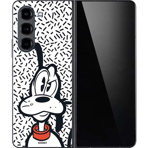 Disney Friends Pluto Confused Galaxy Z Fold5 5G Skin