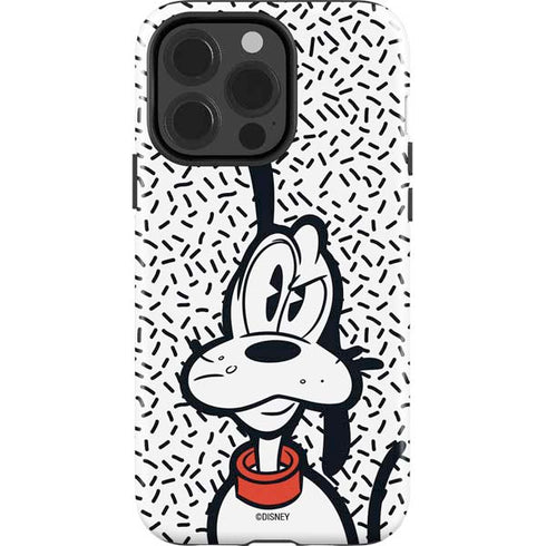 Disney Friends Pluto Confused iPhone 15 Pro Impact Case