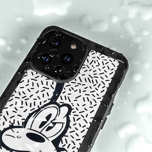 Disney Friends Pluto Confused iPhone 15 Pro Waterproof Case