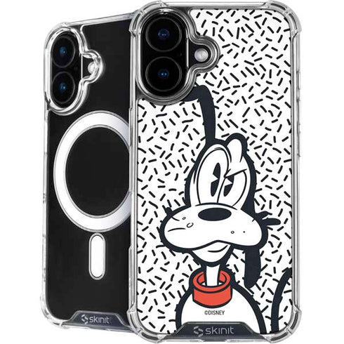Disney Friends Pluto Confused iPhone 16 Plus MagSafe Case