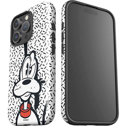 Disney Friends Pluto Confused iPhone 16 Pro Max Impact Case