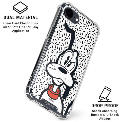 Disney Friends Pluto Confused iPhone 16e Clear Case