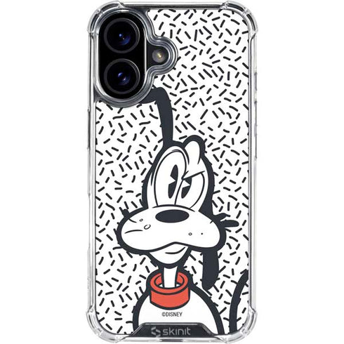 Disney Friends Pluto Confused iPhone 17 Clear Case