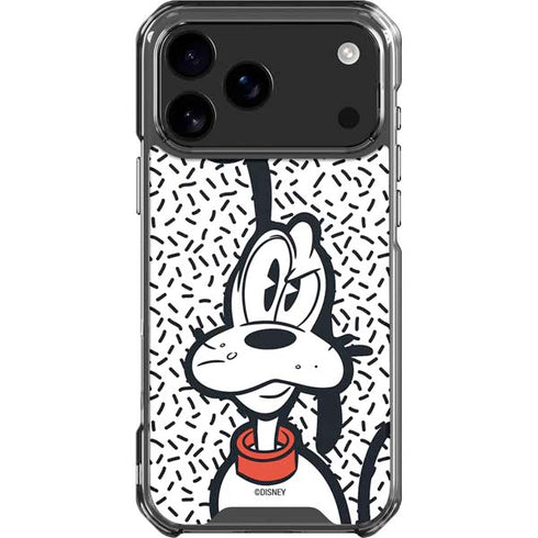Disney Friends Pluto Confused iPhone 18 Pro Max Clear Case
