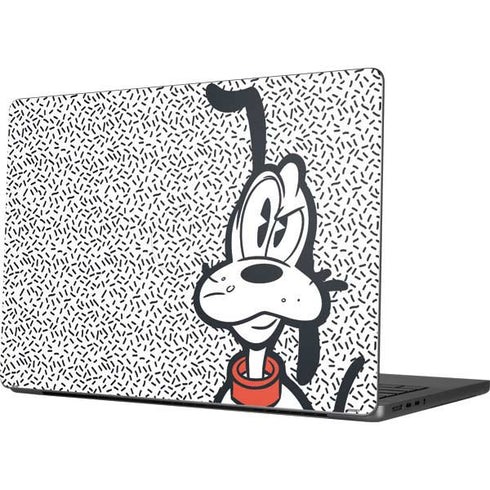 Disney Friends Pluto Confused Apple MacBook Pro 14-inch Skin
