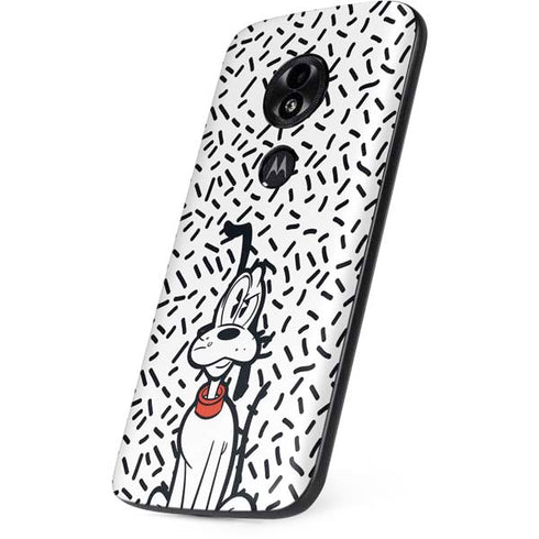 Disney Friends Pluto Confused Moto E5 Play Skin