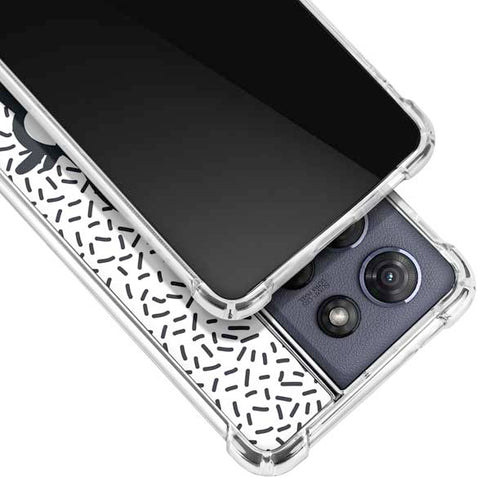 Disney Friends Pluto Confused Moto G 5G (2025) Clear Case