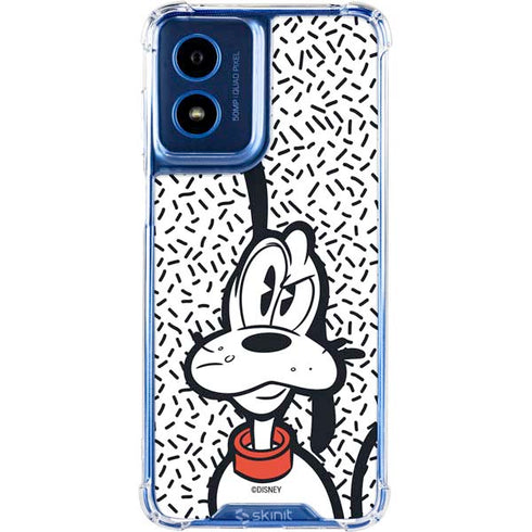 Disney Friends Pluto Confused Moto G Play 4G (2024) Clear Case