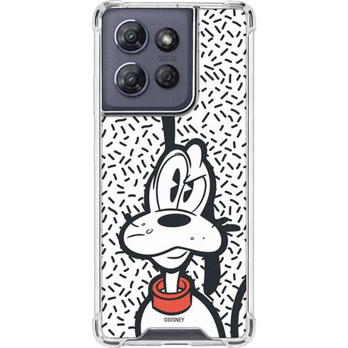 Disney Friends Pluto Confused Moto G Play 5G (2025) Clear Case