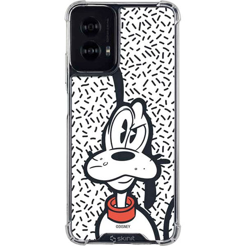 Disney Friends Pluto Confused Moto G Power 5G (2024) Clear Case