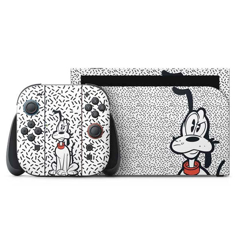 Disney Friends Pluto Confused Nintendo Skins