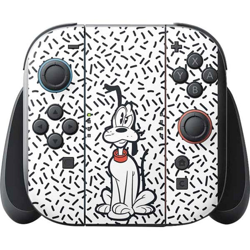 Disney Friends Pluto Confused Nintendo Switch 2 (2025) with Joy-Con Skin