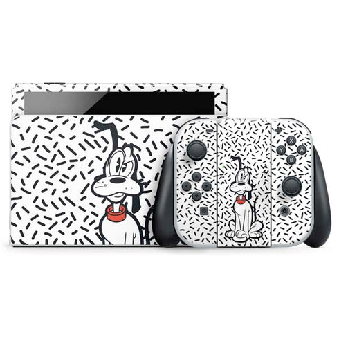 Disney Friends Pluto Confused Nintendo Skins