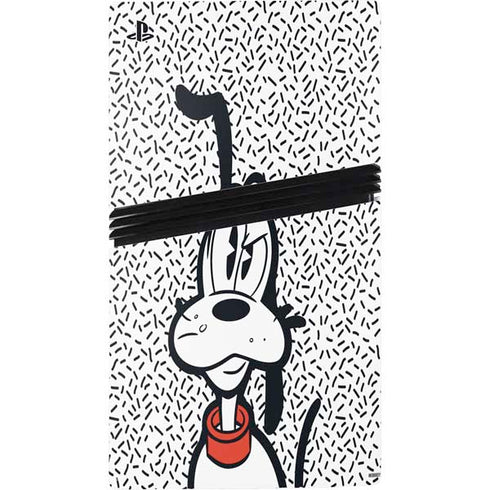 Disney Friends Pluto Confused PS5 Pro Disk Console Skin