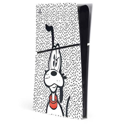 Disney Friends Pluto Confused PS5 Slim Digital Edition Console Skin