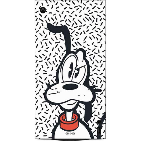 Disney Friends Pluto Confused XBox Series X Digital Edition Console Skin