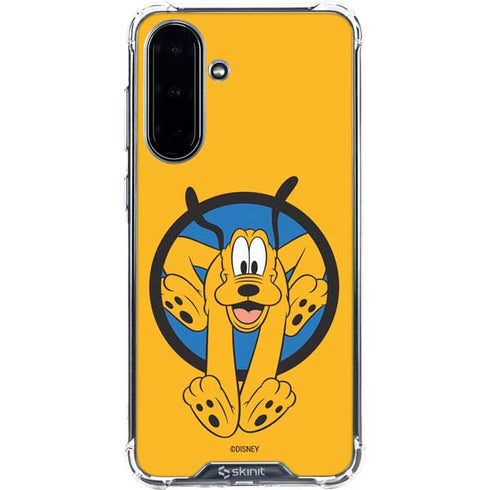 Disney Friends Pluto Galaxy A36 5G Clear Case