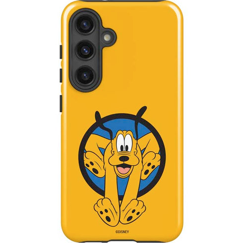 Disney Friends Pluto Galaxy S25 Impact Case