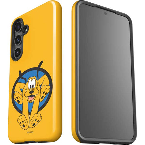 Disney Friends Pluto Galaxy S25 Impact Case