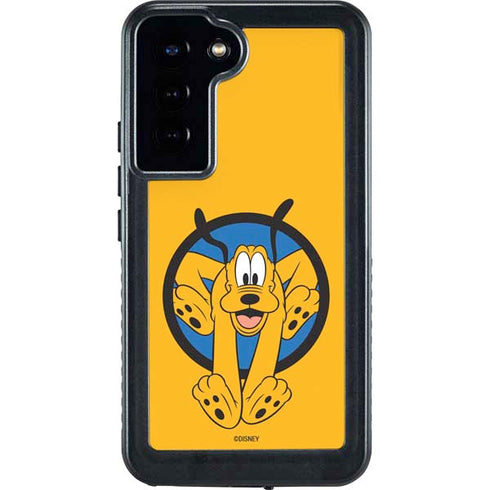 Disney Friends Pluto Galaxy S24 Plus Waterproof Case