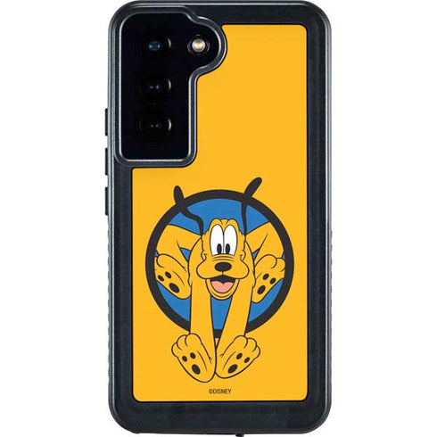 Disney Friends Pluto Galaxy S24 Waterproof Case