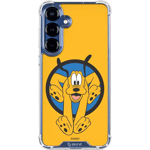 Disney Friends Pluto Galaxy S25 Clear Case