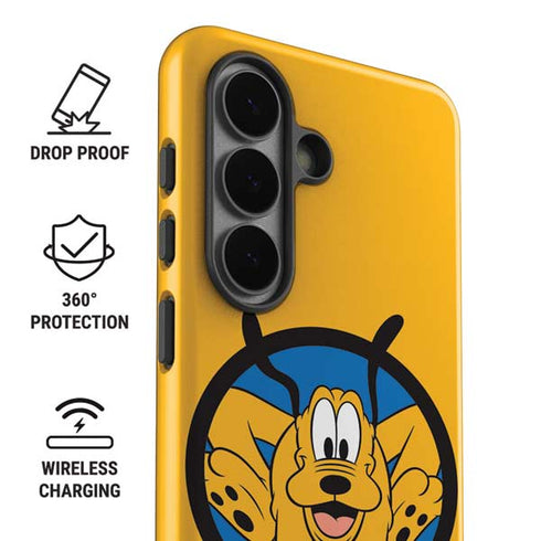Disney Friends Pluto Galaxy S26 Impact Case