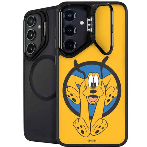 Disney Friends Pluto Galaxy S26 Kickstand Case