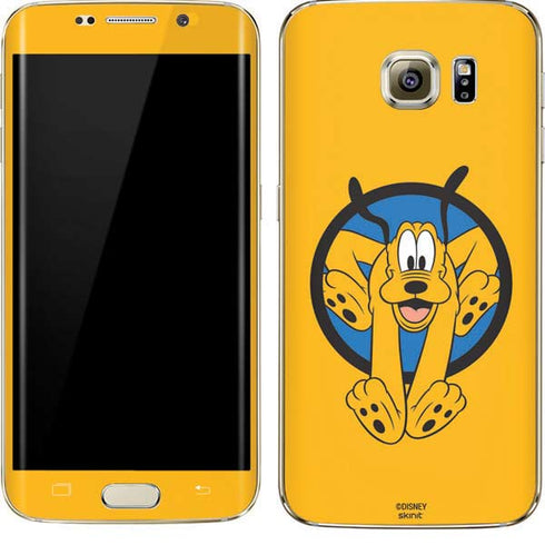 Disney Friends Pluto Galaxy S7 Edge Skin