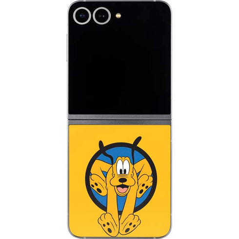 Disney Friends Pluto Galaxy Z Flip6 Skin