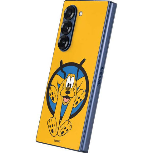 Disney Friends Pluto Galaxy Z Fold6 Skin