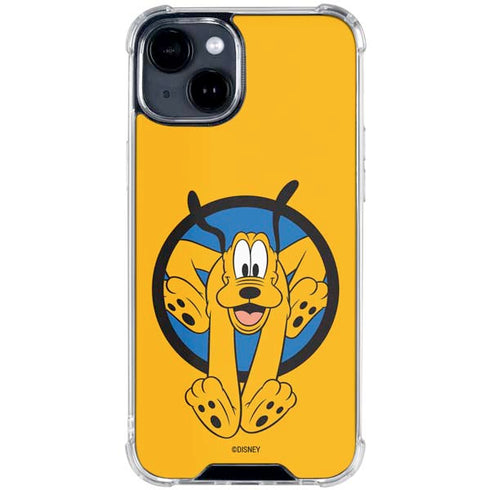 Disney Friends Pluto iPhone 15 Clear Case