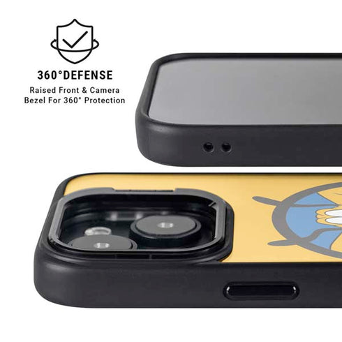 Disney Friends Pluto iPhone 15 Plus Kickstand Case