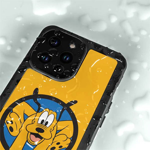 Disney Friends Pluto iPhone 15 Pro Waterproof Case