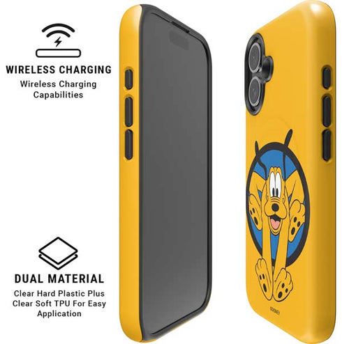 Disney Friends Pluto iPhone 16 Magsafe Impact Case
