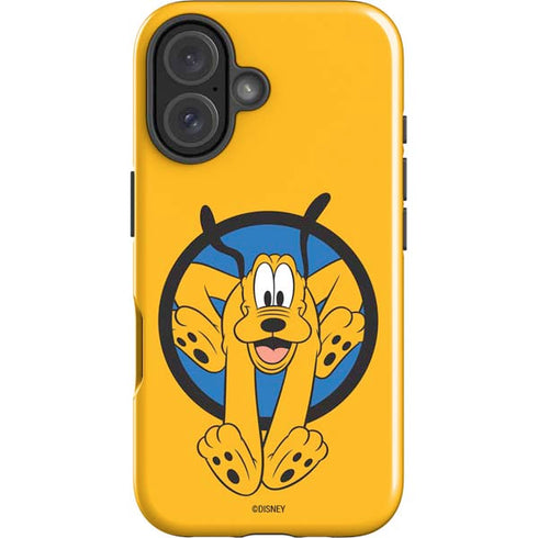 Disney Friends Pluto iPhone 16 Plus Impact Case