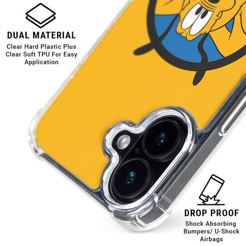 Disney Friends Pluto iPhone 16 Plus MagSafe Case