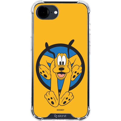 Disney Friends Pluto iPhone 16e Clear Case