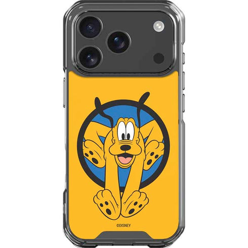 Disney Friends Pluto iPhone 18 Pro Clear Case