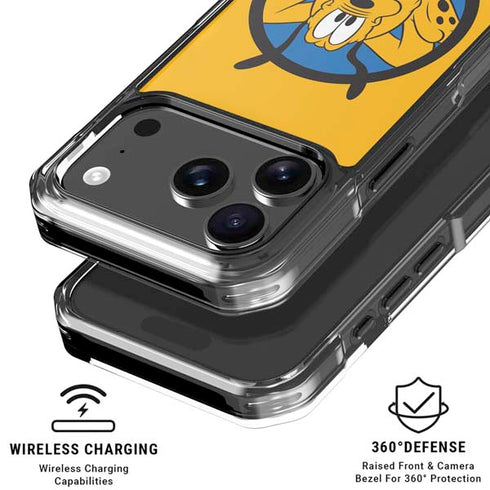 Disney Friends Pluto iPhone 18 Pro Clear Case